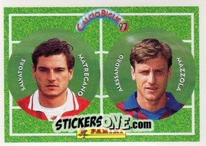 Cromo Matrecano / Mazzola - Calcio Biglie 1997 n. 66 - Panini