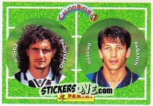 Cromo Padovano / Paganin - Calcio Biglie 1997 n. 80 - Panini