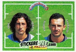 Sticker Protti / Rambaudi - Calcio Biglie 1997 n. 90 - Panini