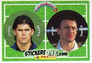 Sticker Sottil / Stanic - Calcio Biglie 1997 n. 104 - Panini