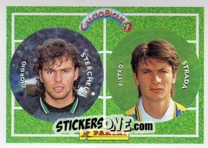 Sticker Sterchele / Strada - Calcio Biglie 1997 n. 105 - Panini