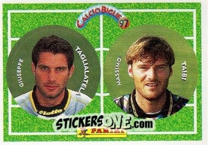 Cromo Taglialatela / Taibi - Calcio Biglie 1997 n. 106 - Panini