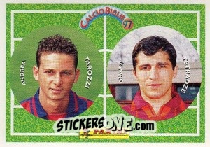 Figurina Tarozzi / Tetradze - Calcio Biglie 1997 n. 107 - Panini