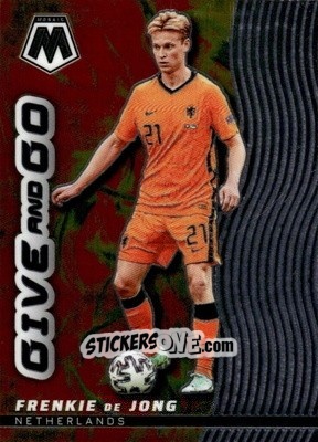 Sticker Frenkie de Jong - Road to FIFA World Cup Qatar 2022 Mosaic n. 14gg - Panini