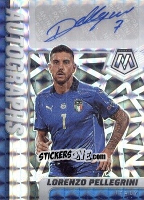 Sticker Lorenzo Pellegrini - Road to FIFA World Cup Qatar 2022 Mosaic n. A-LP - Panini