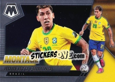 Sticker Roberto Firmino - Road to FIFA World Cup Qatar 2022 Mosaic n. 13mon - Panini