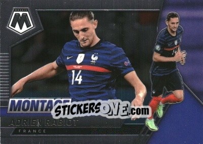 Sticker Adrien Rabiot - Road to FIFA World Cup Qatar 2022 Mosaic n. 15mon - Panini