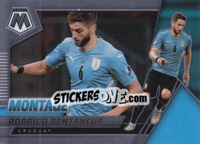 Sticker Rodrigo Bentancur - Road to FIFA World Cup Qatar 2022 Mosaic - Panini