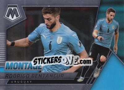 Sticker Rodrigo Bentancur - Road to FIFA World Cup Qatar 2022 Mosaic n. 18mon - Panini