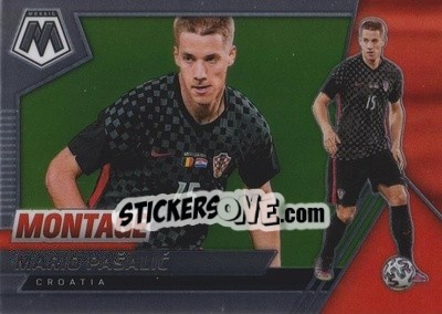 Cromo Mario Pasalic - Road to FIFA World Cup Qatar 2022 Mosaic - Panini