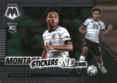 Sticker Karim Adeyemi - Road to FIFA World Cup Qatar 2022 Mosaic n. 27mon - Panini