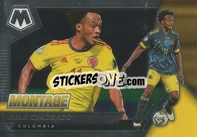 Sticker Juan Cuadrado - Road to FIFA World Cup Qatar 2022 Mosaic - Panini