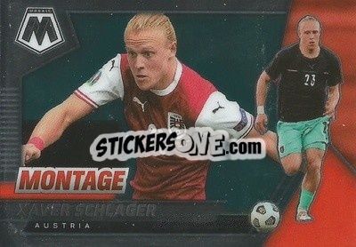 Sticker Xaver Schlager - Road to FIFA World Cup Qatar 2022 Mosaic n. 30mon - Panini