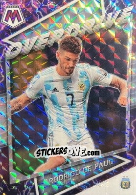 Sticker Rodrigo de Paul - Road to FIFA World Cup Qatar 2022 Mosaic n. 9o - Panini