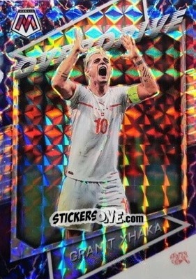 Sticker Granit Xhaka - Road to FIFA World Cup Qatar 2022 Mosaic n. 11o - Panini