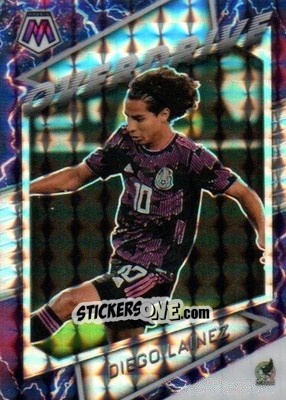 Sticker Diego Lainez - Road to FIFA World Cup Qatar 2022 Mosaic n. 17o - Panini