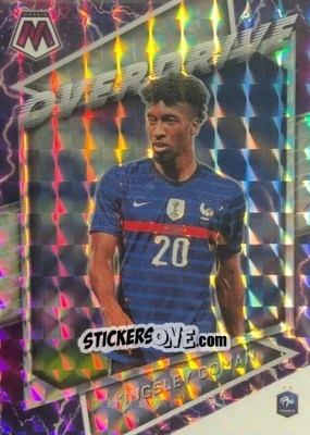 Sticker Kingsley Coman - Road to FIFA World Cup Qatar 2022 Mosaic n. 19o - Panini