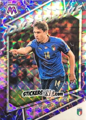 Sticker Federico Chiesa - Road to FIFA World Cup Qatar 2022 Mosaic n. 24o - Panini