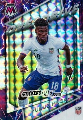 Sticker Yunus Musah - Road to FIFA World Cup Qatar 2022 Mosaic n. 25o - Panini