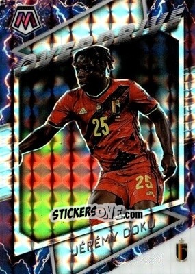 Sticker Jeremy Doku - Road to FIFA World Cup Qatar 2022 Mosaic n. 33o - Panini