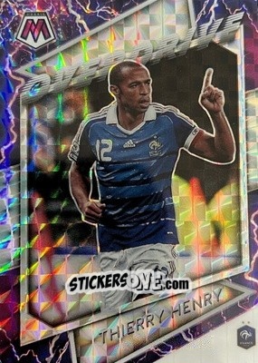 Sticker Thierry Henry - Road to FIFA World Cup Qatar 2022 Mosaic n. 47o - Panini