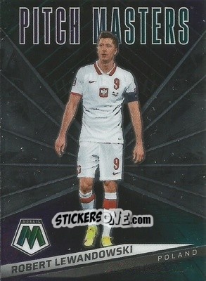 Sticker Robert Lewandowski - Road to FIFA World Cup Qatar 2022 Mosaic n. 1pm - Panini