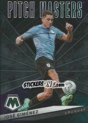 Sticker Jose Maria Gimenez - Road to FIFA World Cup Qatar 2022 Mosaic n. 5pm - Panini