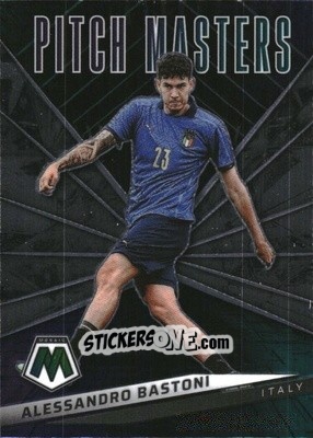 Sticker Alessandro Bastoni - Road to FIFA World Cup Qatar 2022 Mosaic n. 12pm - Panini