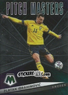 Sticker Zlatan Ibrahimovic - Road to FIFA World Cup Qatar 2022 Mosaic n. 13pm - Panini