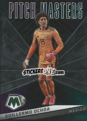 Sticker Guillermo Ochoa - Road to FIFA World Cup Qatar 2022 Mosaic n. 15pm - Panini