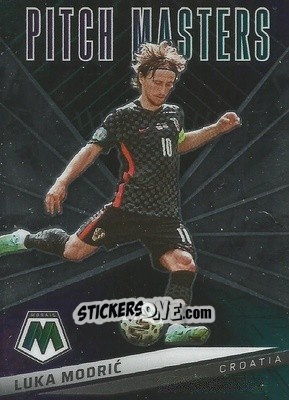 Sticker Luka Modric - Road to FIFA World Cup Qatar 2022 Mosaic n. 21pm - Panini