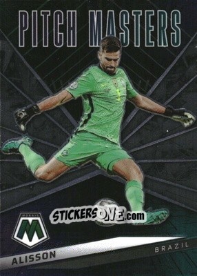 Sticker Alisson - Road to FIFA World Cup Qatar 2022 Mosaic n. 23pm - Panini