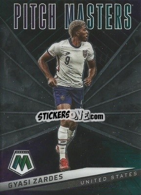 Sticker Gyasi Zardes - Road to FIFA World Cup Qatar 2022 Mosaic n. 29pm - Panini