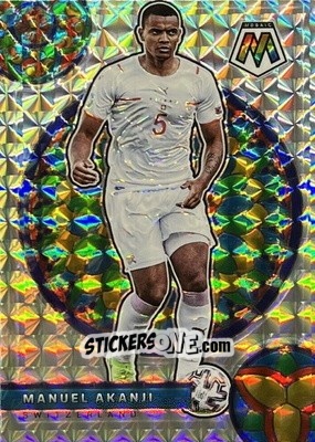 Sticker Manuel Akanji - Road to FIFA World Cup Qatar 2022 Mosaic n. 8sg - Panini