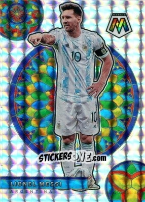Sticker Lionel Messi - Road to FIFA World Cup Qatar 2022 Mosaic n. 10sg - Panini