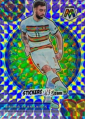 Sticker Bruno Fernandes - Road to FIFA World Cup Qatar 2022 Mosaic n. 17sg - Panini