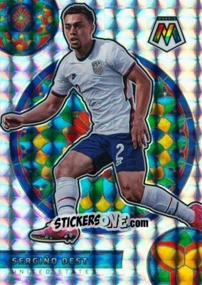 Sticker Sergino Dest - Road to FIFA World Cup Qatar 2022 Mosaic n. 18sg - Panini