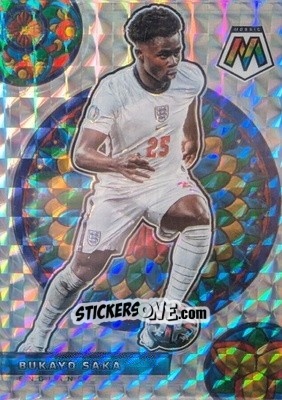 Sticker Bukayo Saka - Road to FIFA World Cup Qatar 2022 Mosaic n. 20sg - Panini