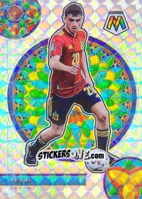 Sticker Pedri - Road to FIFA World Cup Qatar 2022 Mosaic n. 26sg - Panini