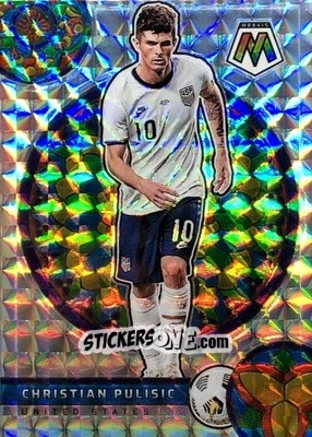 Sticker Christian Pulisic - Road to FIFA World Cup Qatar 2022 Mosaic n. 35sg - Panini