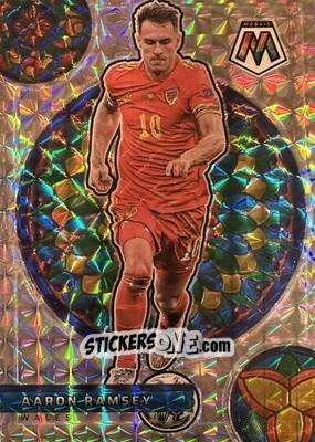 Sticker Aaron Ramsey - Road to FIFA World Cup Qatar 2022 Mosaic n. 39sg - Panini