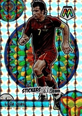 Sticker Luis Figo - Road to FIFA World Cup Qatar 2022 Mosaic n. 45sg - Panini
