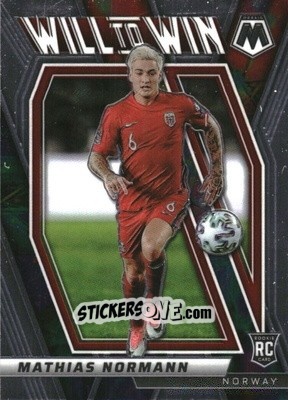 Sticker Mathias Normann - Road to FIFA World Cup Qatar 2022 Mosaic n. 1w - Panini