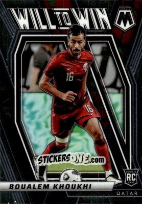 Sticker Boualem Khoukhi - Road to FIFA World Cup Qatar 2022 Mosaic n. 2w - Panini