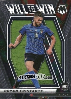 Sticker Bryan Cristante - Road to FIFA World Cup Qatar 2022 Mosaic n. 3w - Panini