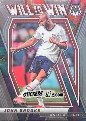 Sticker John Brooks - Road to FIFA World Cup Qatar 2022 Mosaic n. 6w - Panini