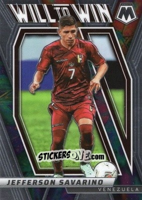 Cromo Jefferson Savarino - Road to FIFA World Cup Qatar 2022 Mosaic n. 12w - Panini