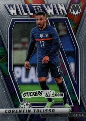 Sticker Corentin Tolisso - Road to FIFA World Cup Qatar 2022 Mosaic n. 13w - Panini