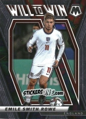 Sticker Emile Smith Rowe - Road to FIFA World Cup Qatar 2022 Mosaic n. 17w - Panini