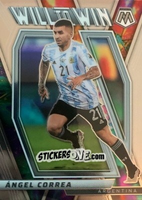 Sticker Angel Correa - Road to FIFA World Cup Qatar 2022 Mosaic n. 26w - Panini